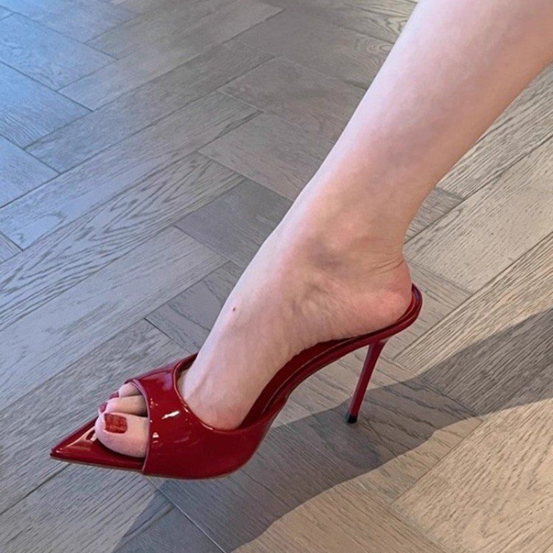 Women'S Shoes Peep Toe - Nightclub Fashion Thin High Heel Summer