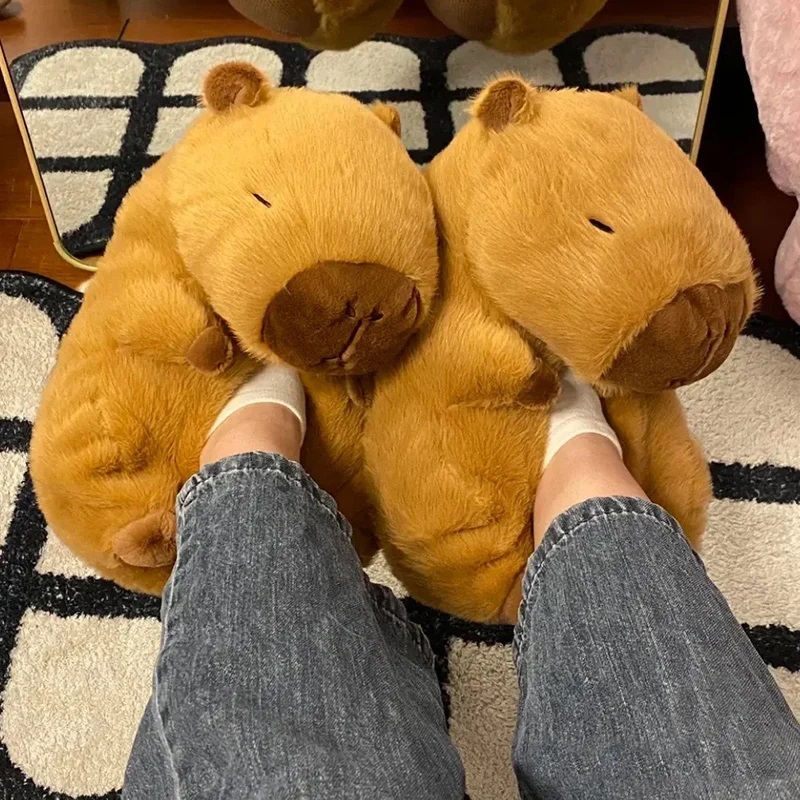 Women Shoes On Sale - Novelty capybara slippers unisex animal slides