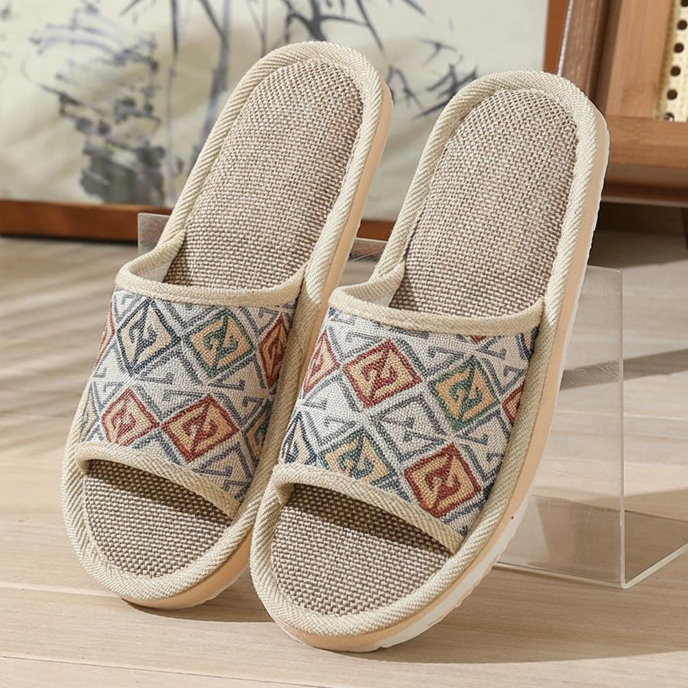 Four Seasons Linen Slippers Co - огляд і ціна Women'S Shoes Non Slip