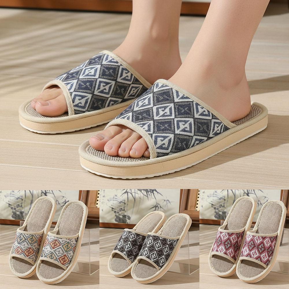 Four Seasons Linen Slippers Co - огляд і ціна Women'S Shoes Non Slip