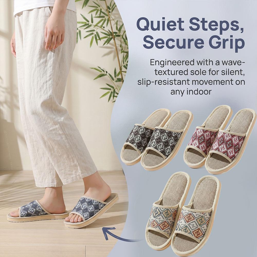 Four Seasons Linen Slippers Co - огляд і ціна Women'S Shoes Non Slip