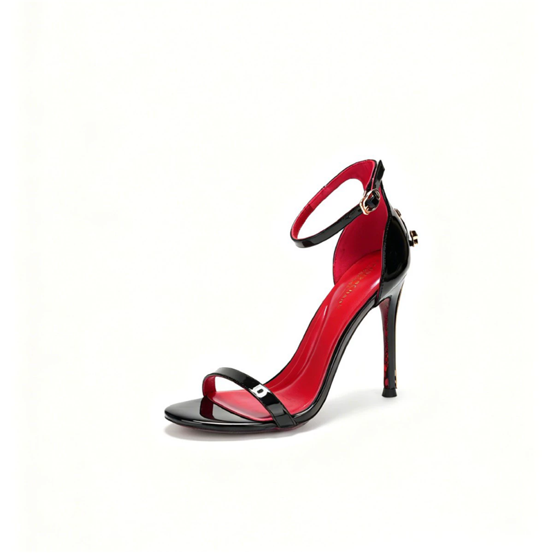 Summer New Round Headed Lacque - огляд і ціна Women'S Shoes Red Bottoms