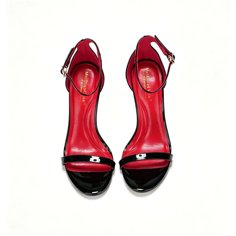 Summer New Round Headed Lacque - огляд і ціна Women'S Shoes Red Bottoms