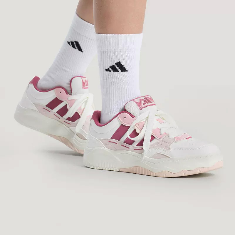 Adidas  Women White Pink Wave  - огляд і ціна Women'S Shoes Pink Adidas