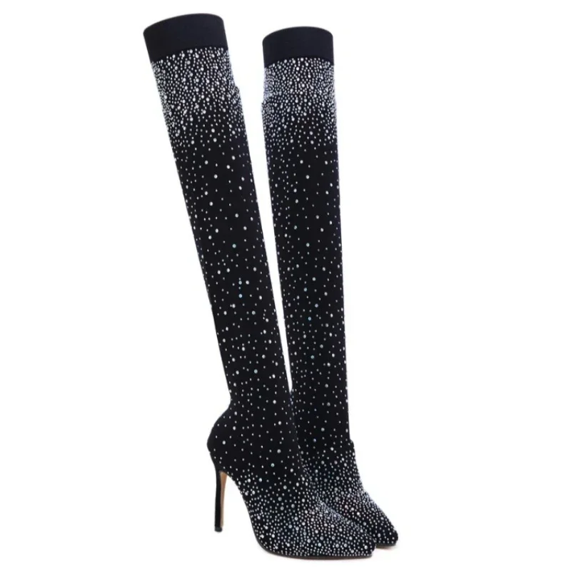 Sexy Over-the-Knee Boots for W - огляд і ціна Sock Boot Women