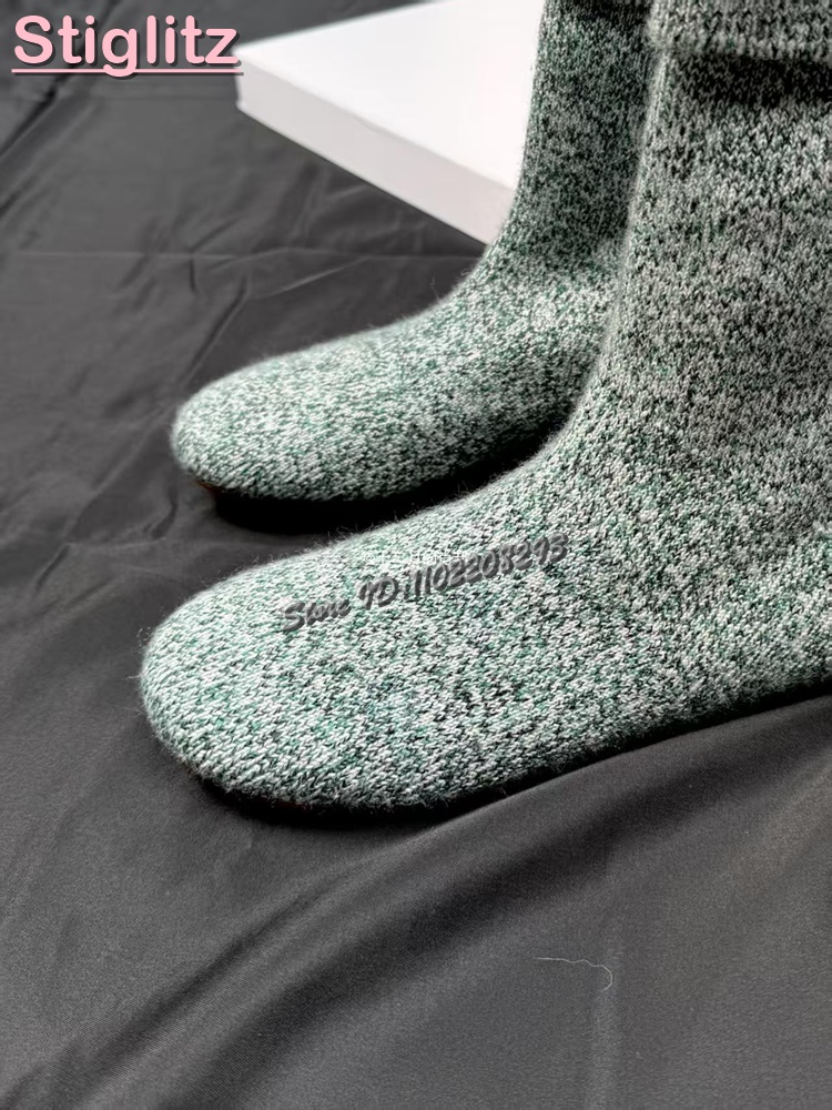Knitted Round Toe Flat Stretch - огляд і ціна Sock Boot Women
