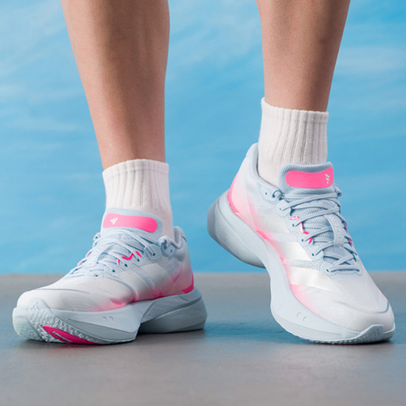 Adidas Pink White Blue Running - огляд і ціна Women'S Shoes Pink Adidas