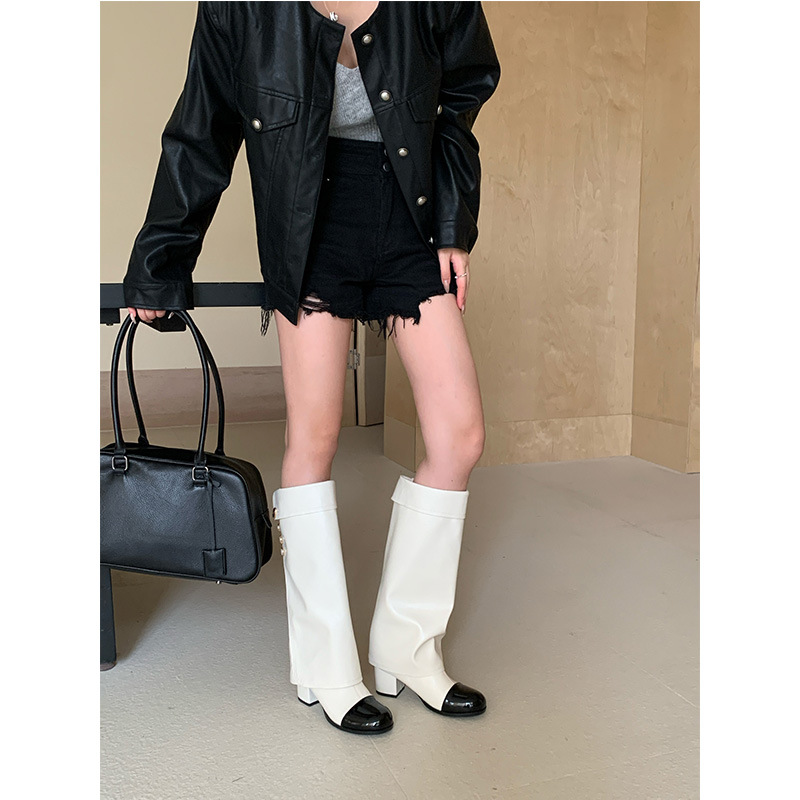 French style small fragrant ro - огляд і ціна Sock Boot Women