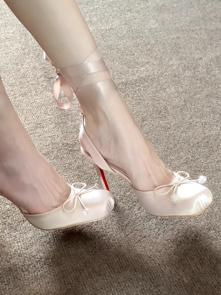 Elegant Red Bottom Silk Ribbon - огляд і ціна Women'S Shoes Red Bottoms