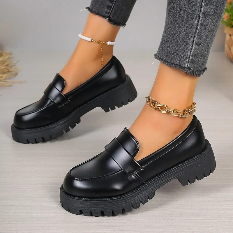 Plus Size 35-43 Black Pu Leath - огляд і ціна Women Shoes Japan