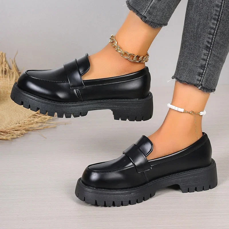 Plus Size 35-43 Black Pu Leath - огляд і ціна Women Shoes Japan