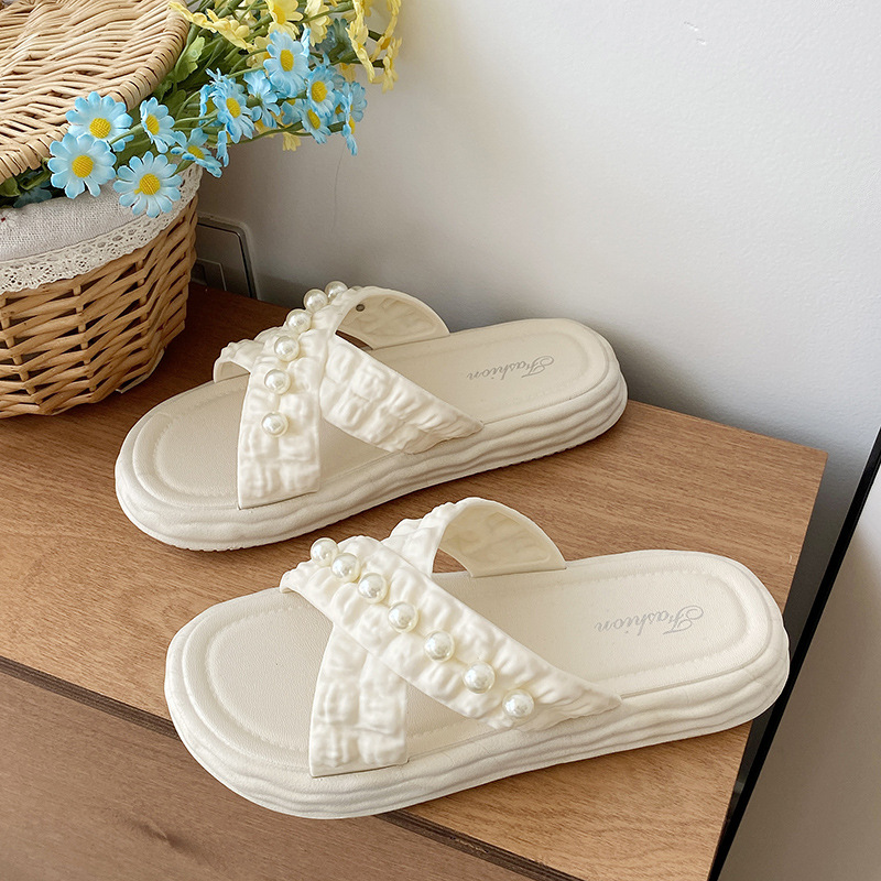 Women Pearl Floral Sandals Sum - огляд і ціна Women'S Shoes Cloud