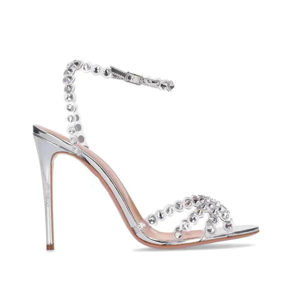 Socialite Plus Size Silver Hee - огляд і ціна Women'S Shoes Peep Toe