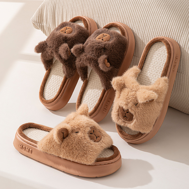 Hemp Cartoon Women's Slippers  - огляд і ціна Women Shoes On Sale