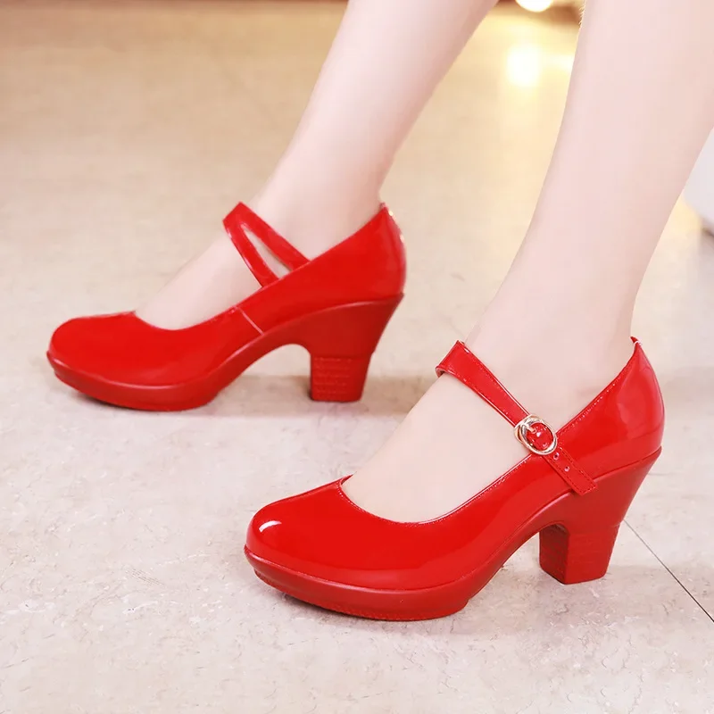 Small Size 32-43 Medium Block  - огляд і ціна Women'S Shoes Red Bottoms