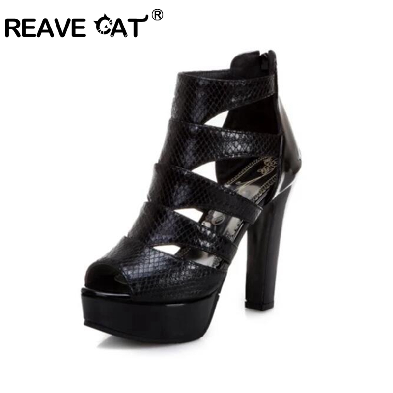REAVE CAT Sexy Size 34-50 Wome - огляд і ціна Women'S Shoes Peep Toe
