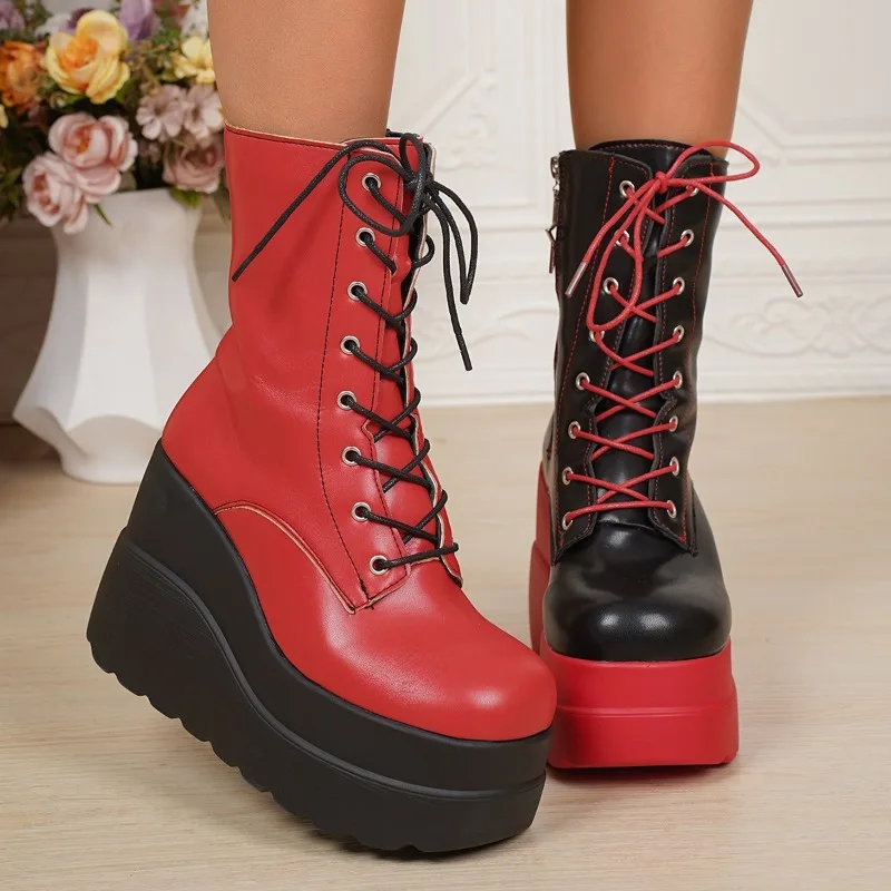 Punk Gothic Motorcycle Boots P - огляд і ціна Women'S Shoes Red Bottoms